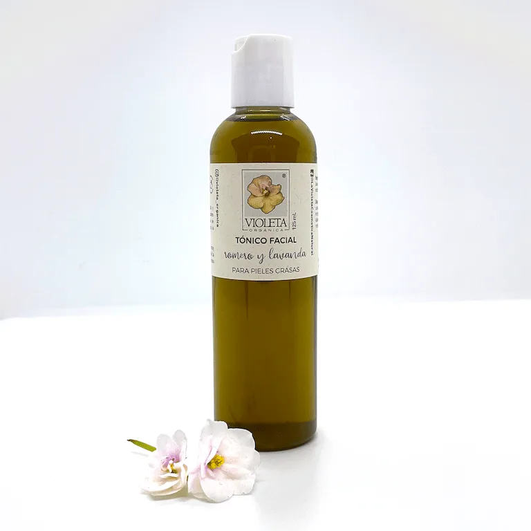Tónico Facial de Romero y Lavanda
